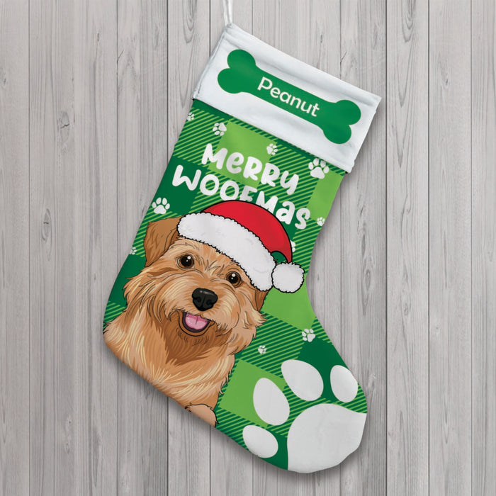Personalized Christmas Dog Stocking OB303 24O32 1