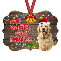 Personalized Dog Christmas Benelux Ornament NB12 87O53 thumb 1