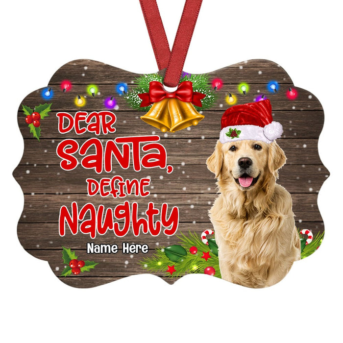 Personalized Dog Christmas Benelux Ornament NB12 87O53 1