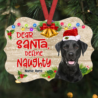Personalized Dog Christmas Benelux Ornament NB12 87O53 thumb 1