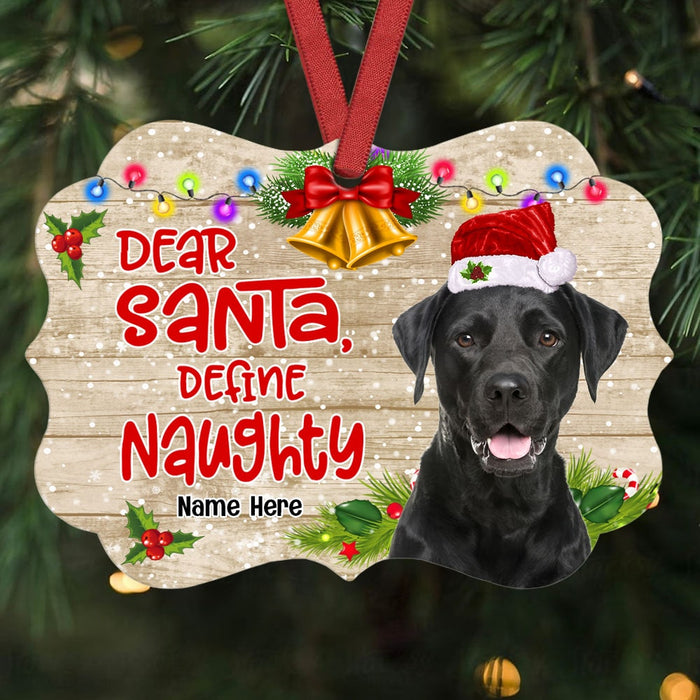 Personalized Dog Christmas Benelux Ornament NB12 87O53 1