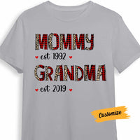 Personalized Grandma Christmas T Shirt NB18 30O58 thumb 1