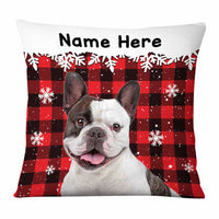 Personalized Dog Cat Christmas Pillow NB13 30O58 thumb 1