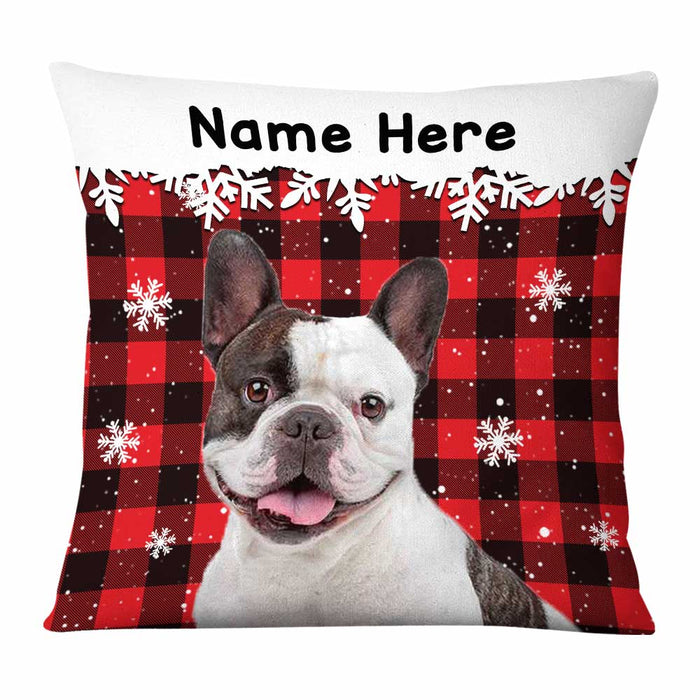 Personalized Dog Cat Christmas Pillow NB13 30O58 1