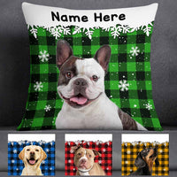 Personalized Dog Cat Christmas Pillow NB13 30O58 thumb 1