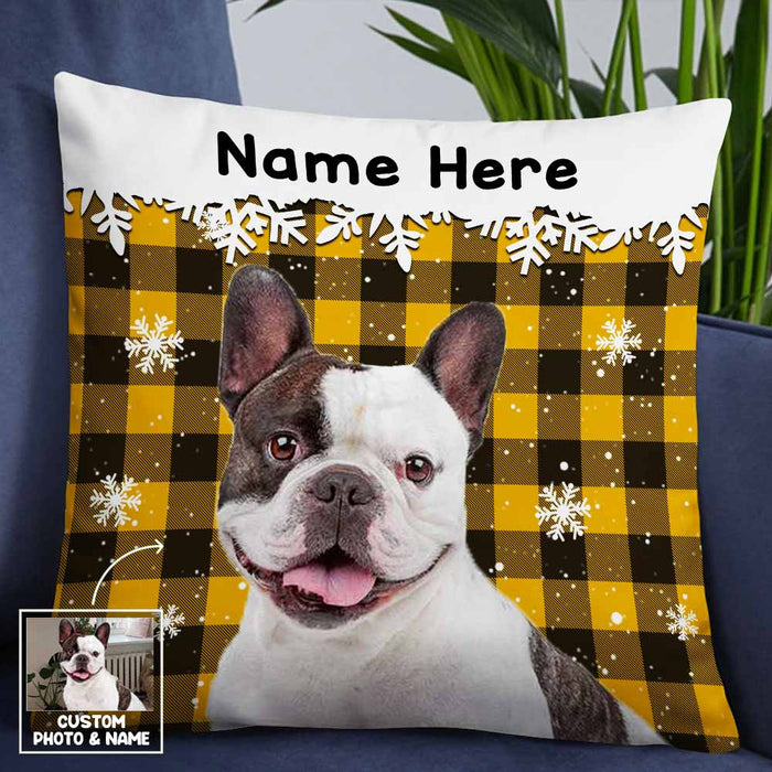Personalized Dog Cat Christmas Pillow NB13 30O58 1