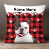 Personalized Dog Cat Christmas Pillow NB13 30O58 1