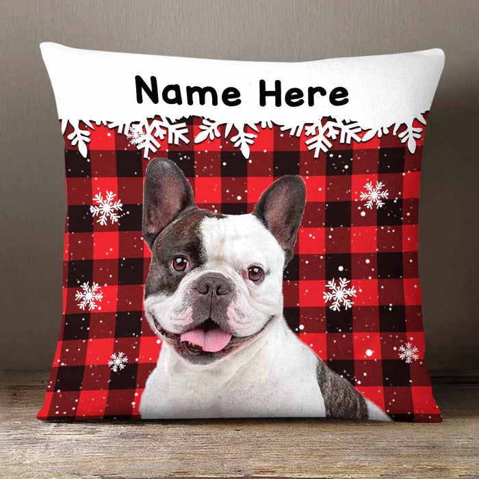 Personalized Dog Cat Christmas Pillow NB13 30O58 1