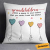 Personalized Grandma Grandpa Heart Pillow OB294 81O34 1