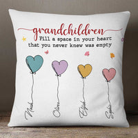 Personalized Grandma Grandpa Heart Pillow OB294 81O34 thumb 1