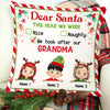Personalized Grandma Christmas Pillow NB21 95O47 thumb 1