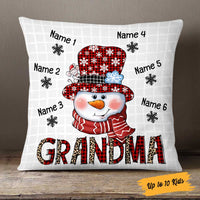 Personalized Grandma Christmas Pillow NB19 30O58 thumb 1