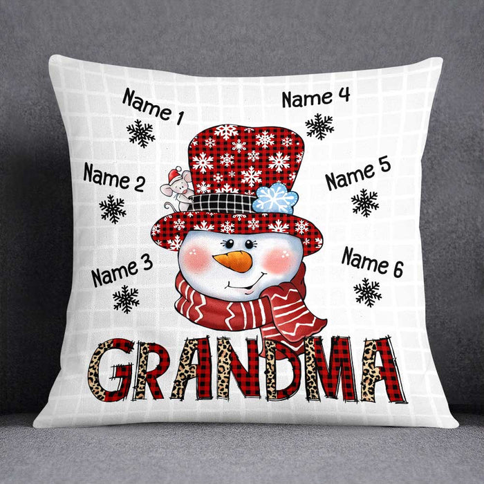 Personalized Grandma Christmas Pillow NB19 30O58 1