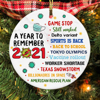 2022 Year To Remember Christmas Circle Ornament NB11 30O58 thumb 1