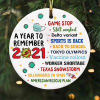 2022 Year To Remember Christmas Circle Ornament NB11 30O58 thumb 1