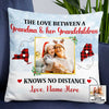 Personalized Grandma Mom Granddaughter Photo Long Distance Pillow NB14 87O47 1