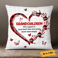 Personalized Mom Grandma Grandkids Pillow NB25 30O58 thumb 1