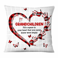 Personalized Mom Grandma Grandkids Pillow NB25 30O58 thumb 1