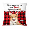 Personalized Dog Cat Photo Christmas Pillow NB22 95O47 1