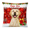 Personalized Dog Cat Photo Christmas Pillow OB264 87O53 1