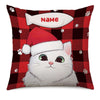 Personalized Christmas Cat Pillow NB21 24O32 1