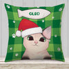 Personalized Christmas Cat Pillow NB21 24O32 1