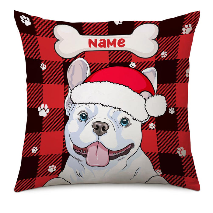 Personalized Christmas Dog Pillow NB22 24O32 1