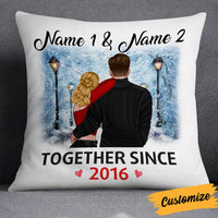 Personalized Couple Together Since Pillow NB31 95O34 thumb 1