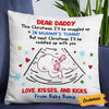 Personalized Christmas New Dad Pillow NB27 30O58 1