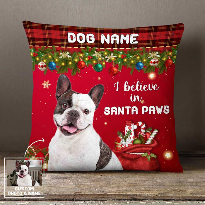 Personalized Dog Cat Christmas Photo Pillow OB193 30O58 1