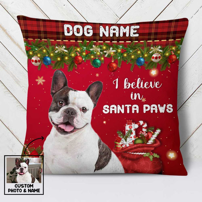 Personalized Dog Cat Christmas Photo Pillow OB193 30O58 1