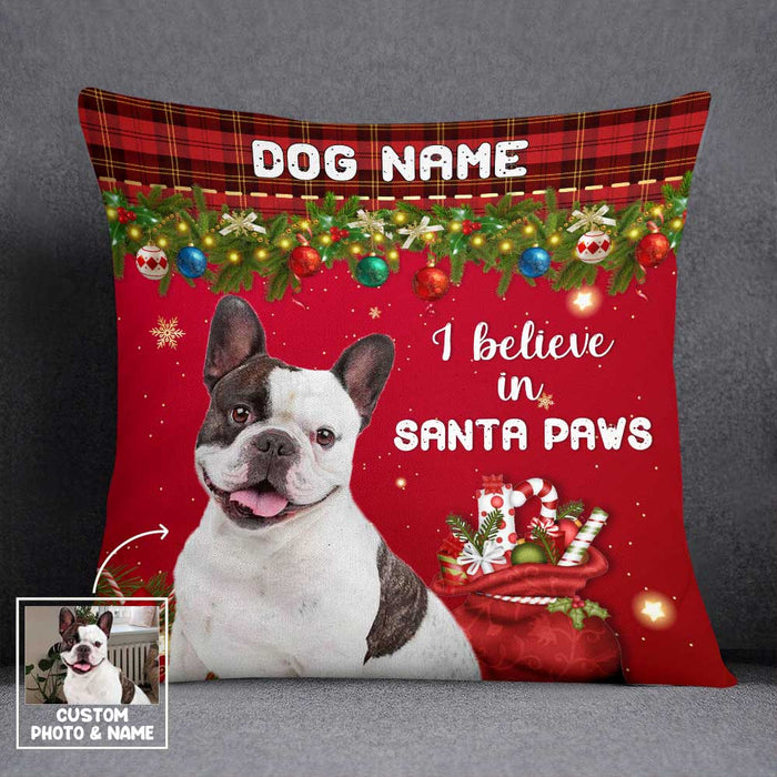 Personalized Dog Cat Christmas Photo Pillow OB193 30O58 1