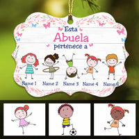 Personalized Abuela Spanish Grandma Belongs Benelux Ornament AP97 81O34 thumb 1