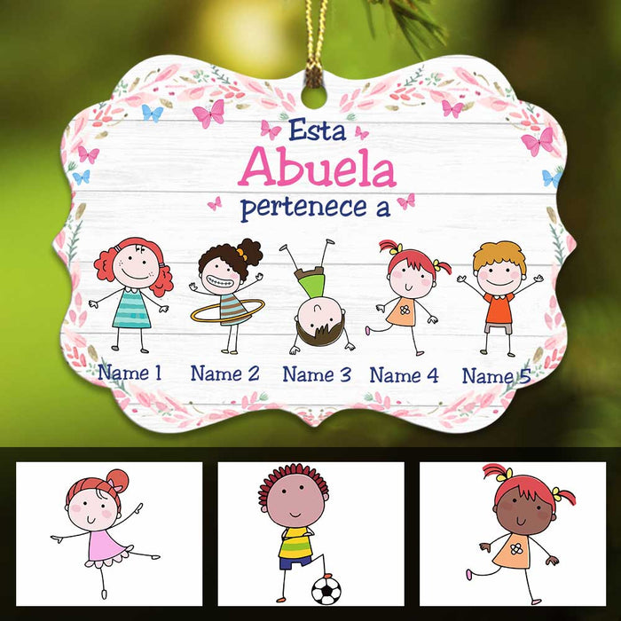 Personalized Abuela Spanish Grandma Belongs Benelux Ornament AP97 81O34 1