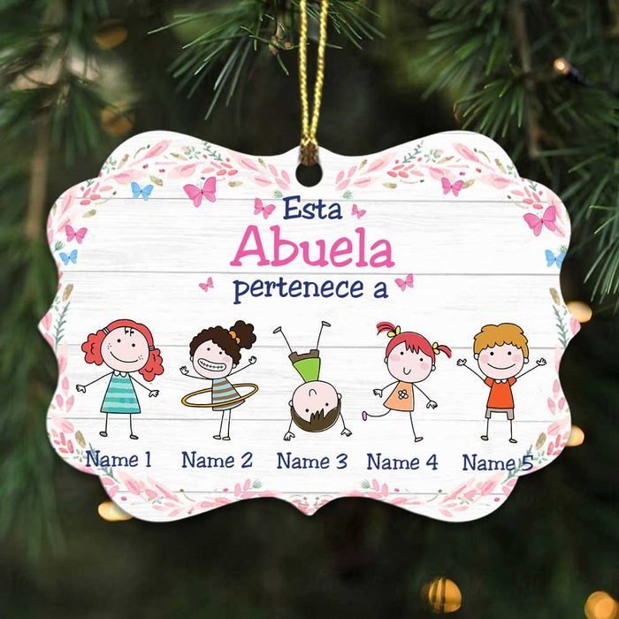 Personalized Abuela Spanish Grandma Belongs Benelux Ornament AP97 81O34 1