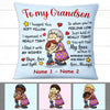 Personalized To Grandson Pillow NB23 29O47 thumb 1
