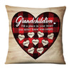Personalized Grandma Heart Pillow NB32 95O36 1