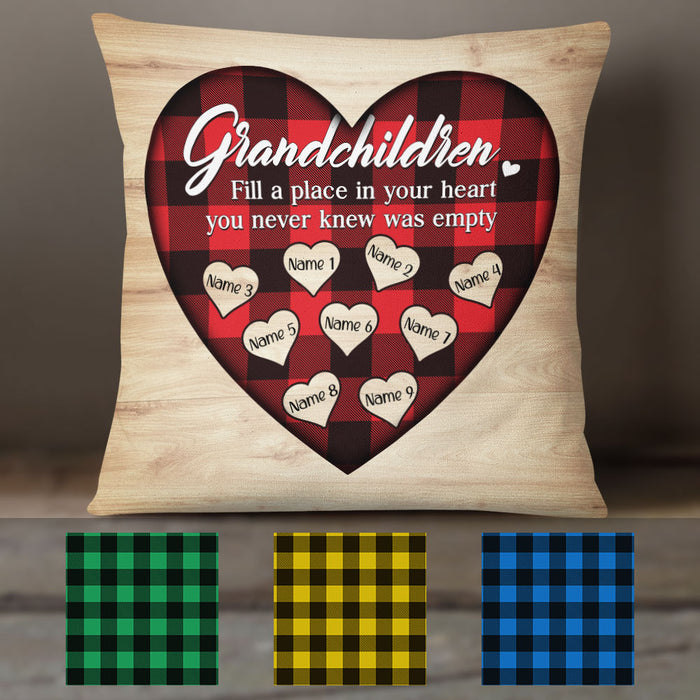 Personalized Grandma Heart Pillow NB32 95O36 1
