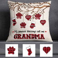 Personalized Mom Grandma Granddaughter Grandson Daughter Son Pillow NB32 26O57 thumb 1