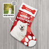 Personalized Christmas Dog Photo Stocking NB25 24O32 1