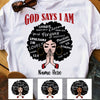 Personalized God Says T Shirt MR182 26O57 thumb 1