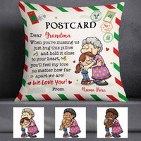 Personalized Mom Grandma Son Daughter Granddaughter Grandson Pillow NB42 26O57 thumb 1