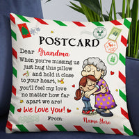 Personalized Mom Grandma Son Daughter Granddaughter Grandson Pillow NB42 26O57 thumb 1