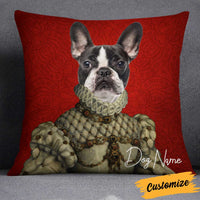 Personalized Dog Cat Photo Renaissance Pillow OB261 81O34 thumb 1