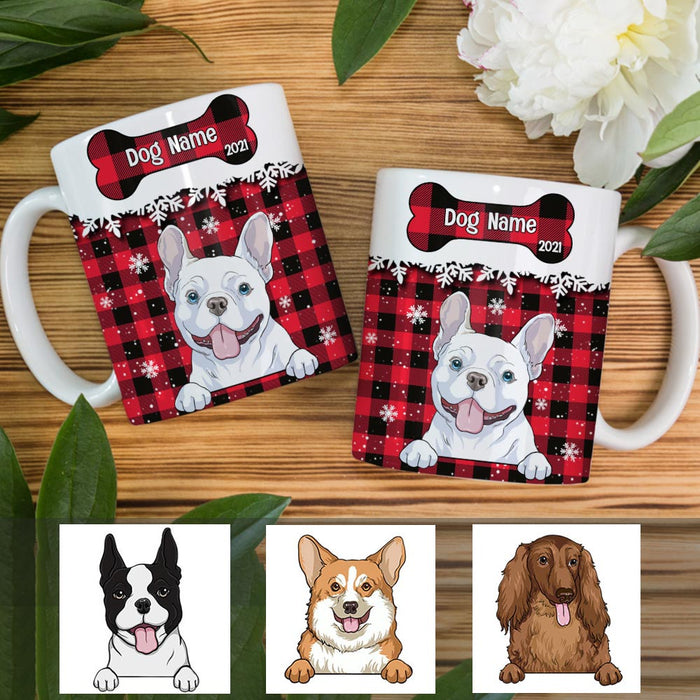 Personalized Christmas Dog Mug SB301 23O36 1