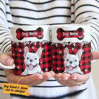Personalized Christmas Dog Mug SB301 23O36 thumb 1