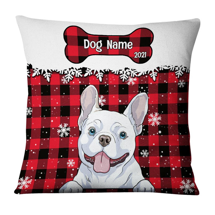 Personalized Christmas Dog Pillow SB301 23O36 1
