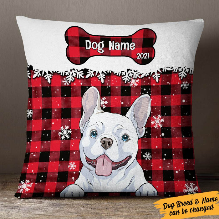 Personalized Christmas Dog Pillow SB301 23O36 1