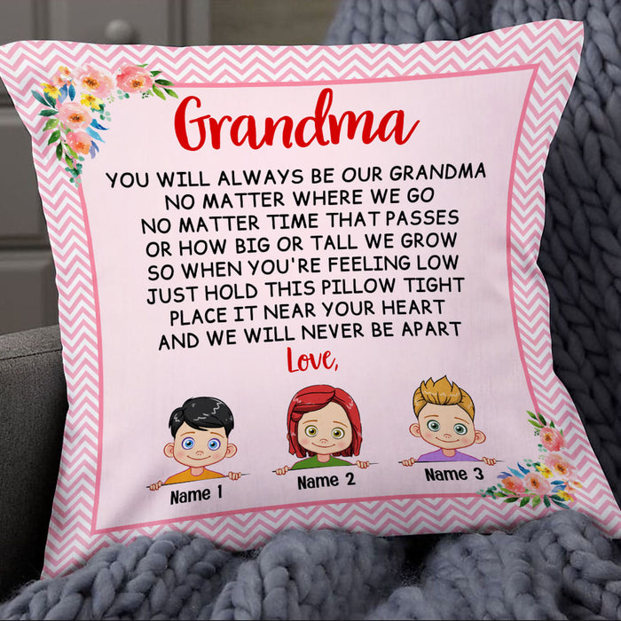 Personalized Grandma Mom Pillow NB53 87O53 1