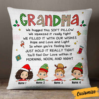 Personalized Mom Grandma Son Daughter Granddaughter Grandson Pillow NB51 26O57 thumb 1